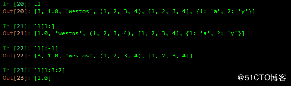 python之列表、元组、字典