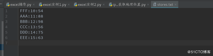 Python学习—对excel表格的操作