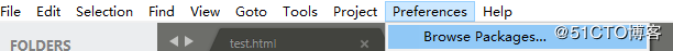 Sublime Text 3 中HTML自动补全