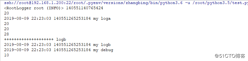 python日志处理模块